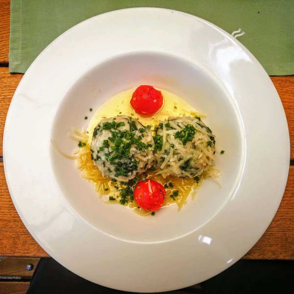 Spinatknödel