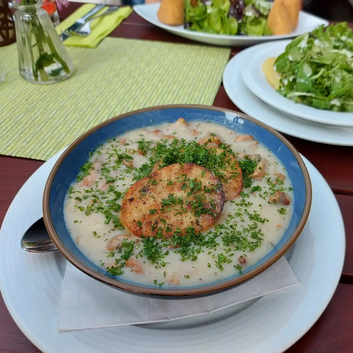 Pfifferlinge Mit Servietten Knödel