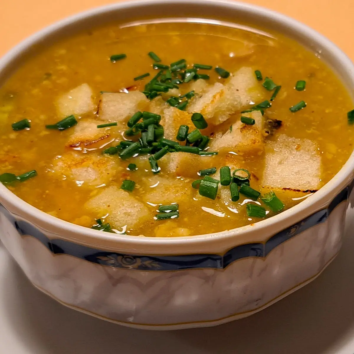 Curry-geflügel-suppe
