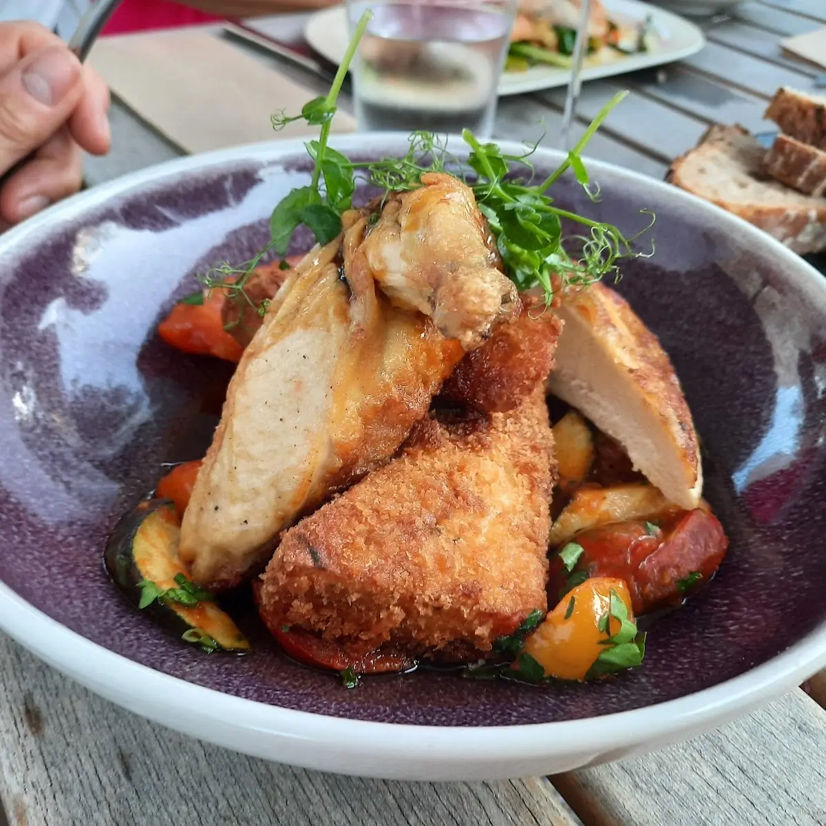 Hendl Gebraten