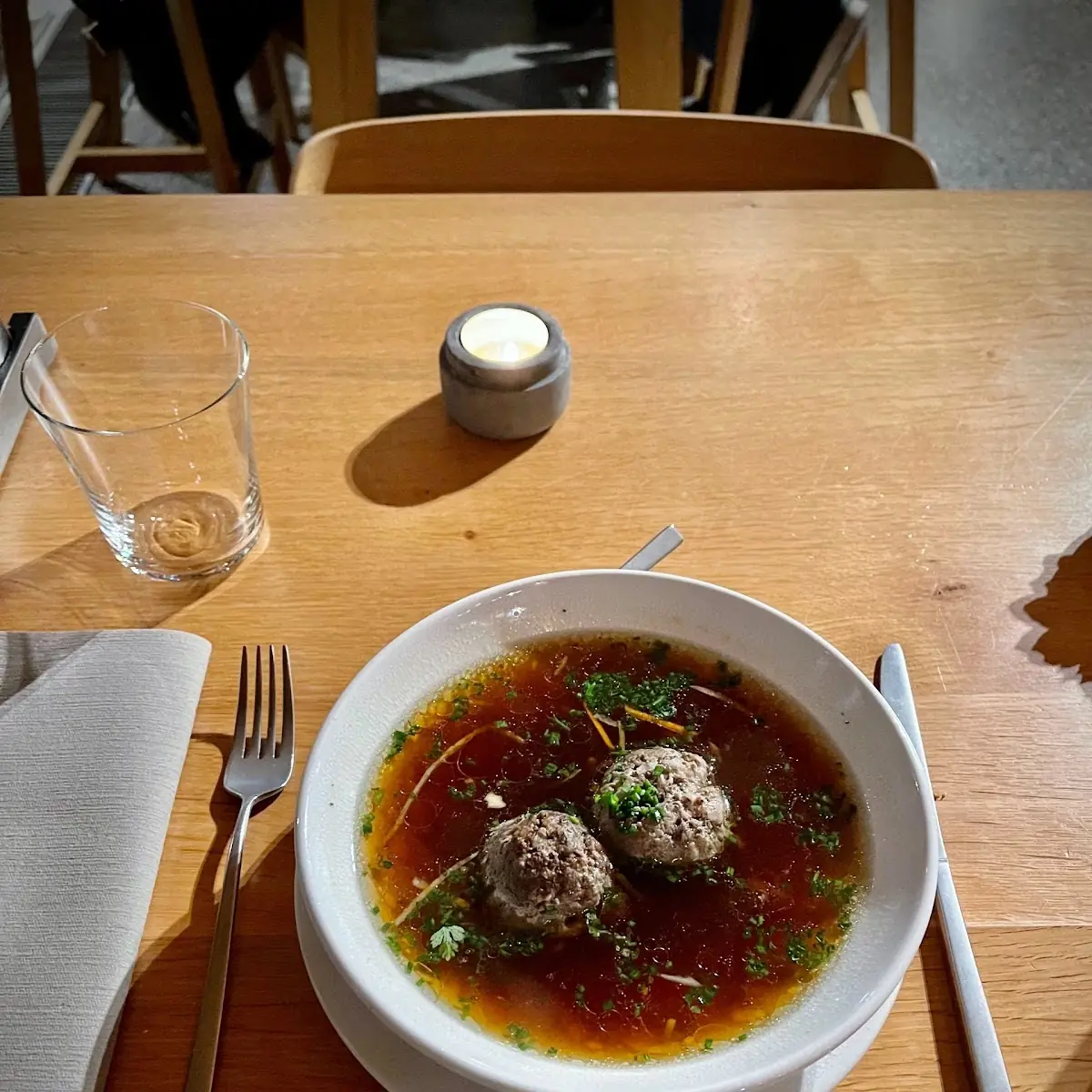 Leberknödelsuppe