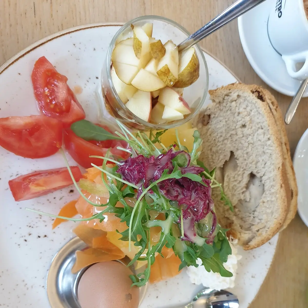 Breakfast with Croissant