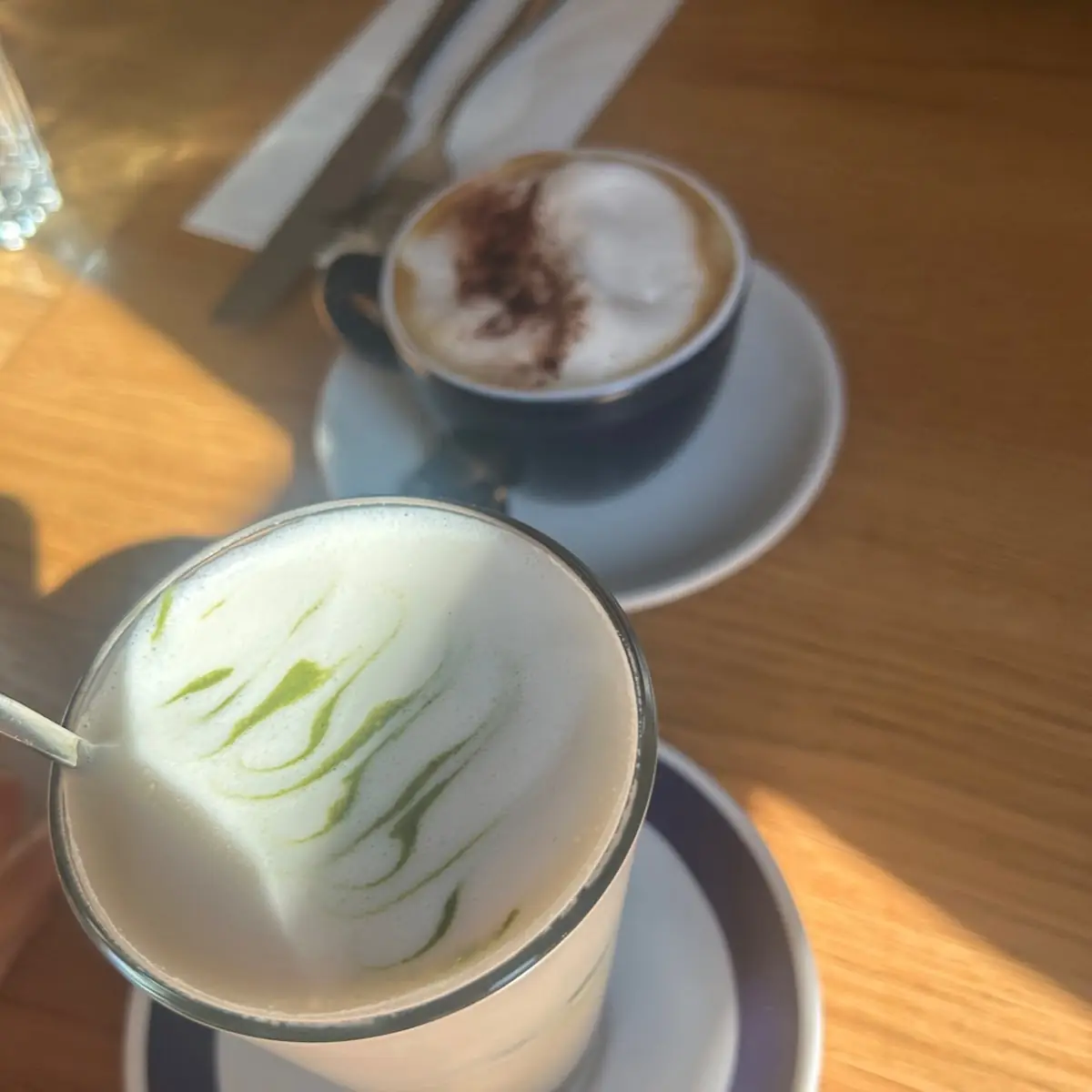 Matcha Latte & Cappuccino