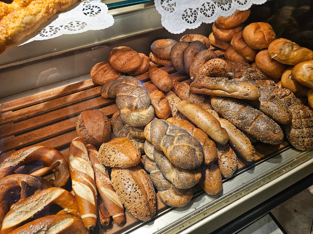 Assorted Fresh Pastries and Bread