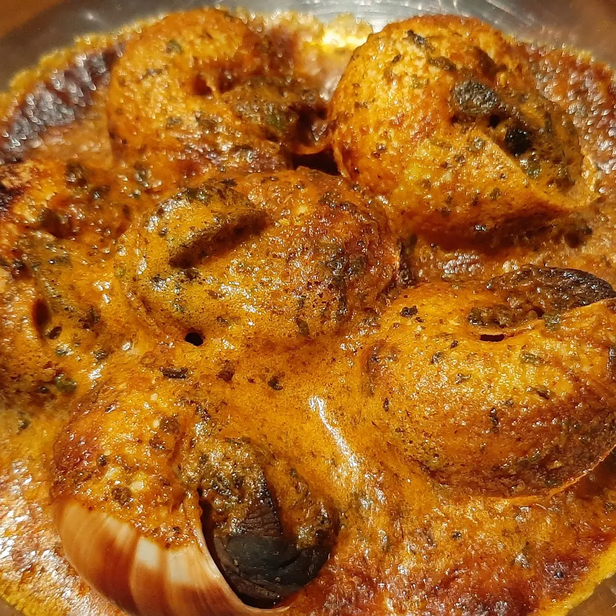 Gratinierte Schnecken