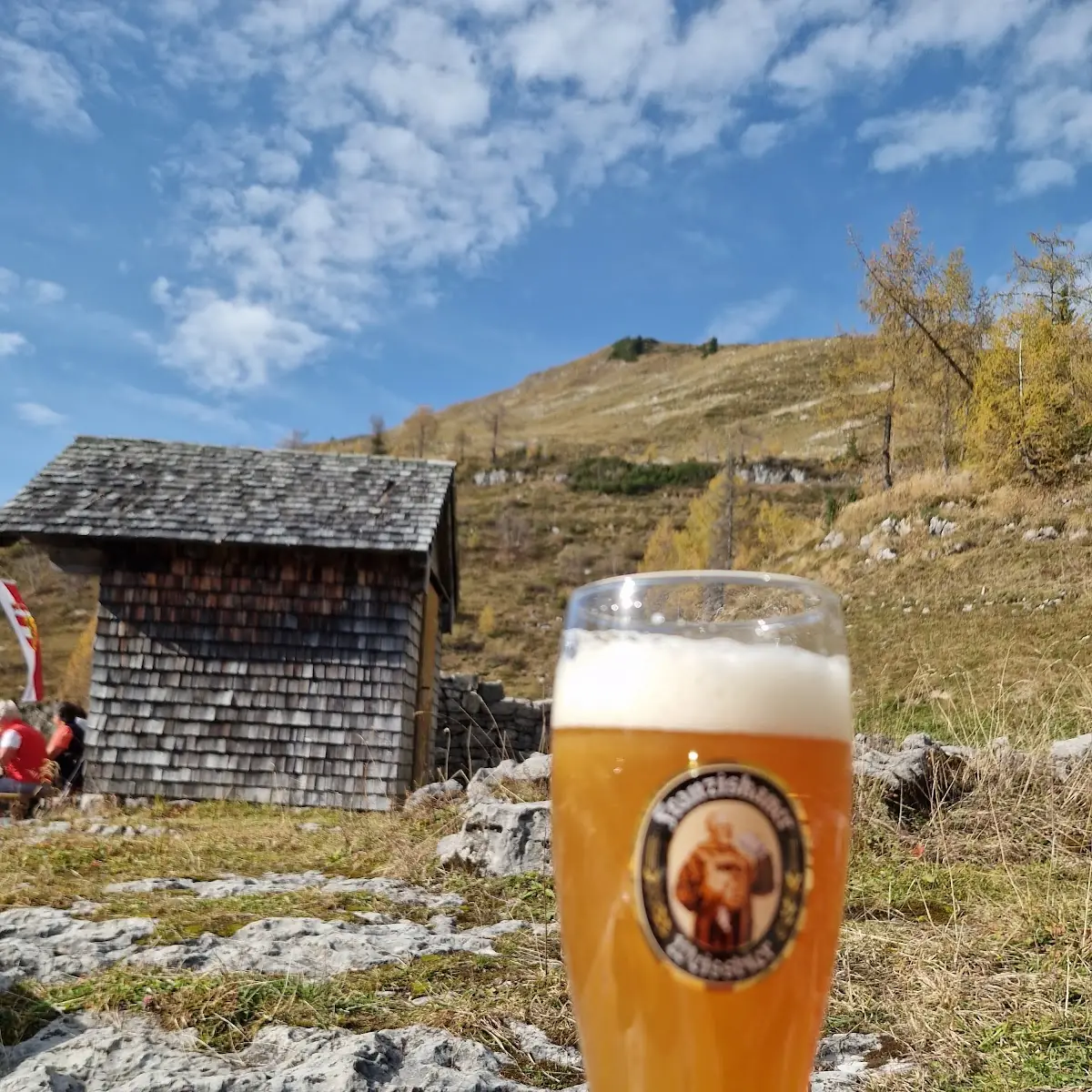 Franziskaner Weßbier Auf Der Moosangeralm