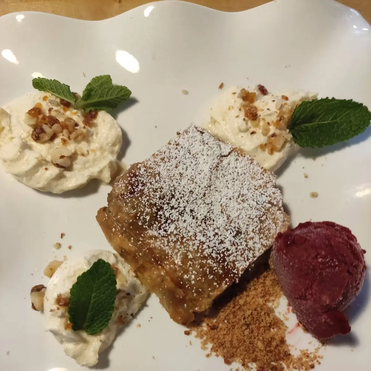 Nougat Apfelstrudel