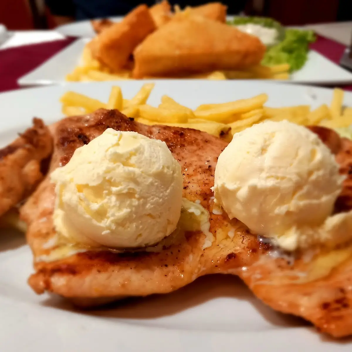 Hühnerfile Mit Kajmak