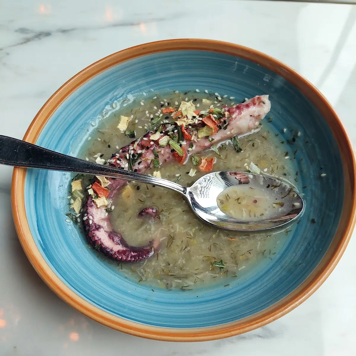 Oktopus In Limettensauce