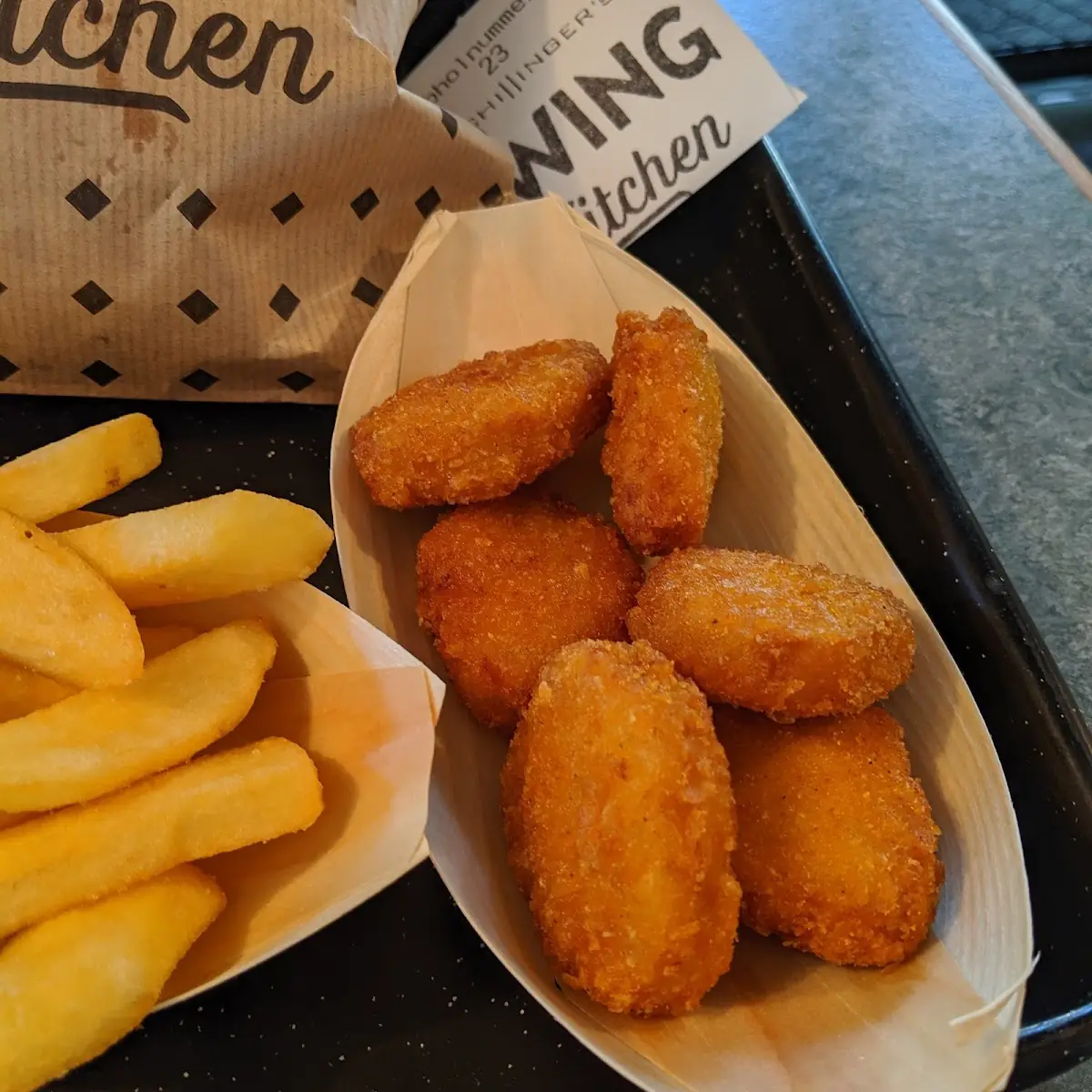 Chick'n Nuggets & Pommes