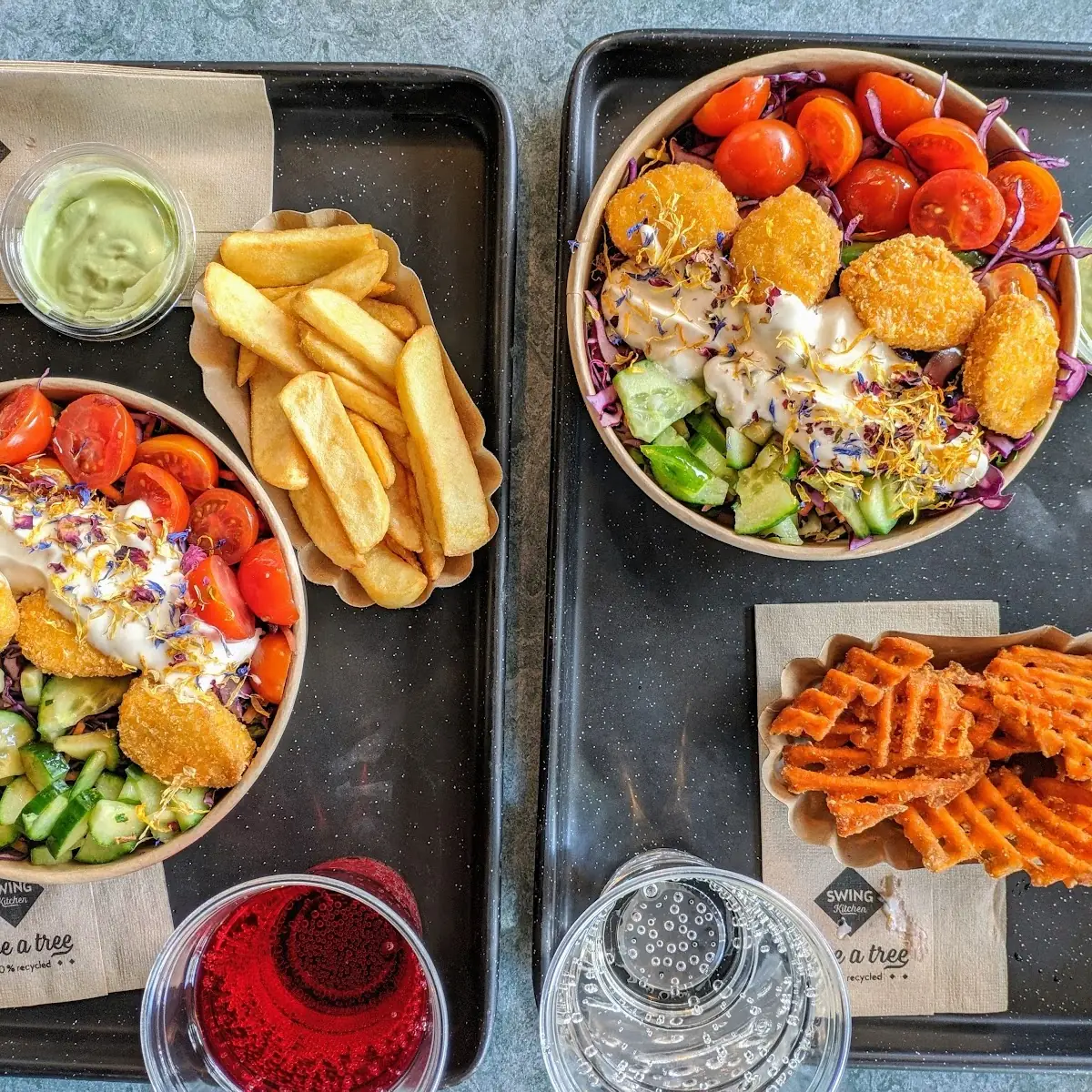 Nugget Salat