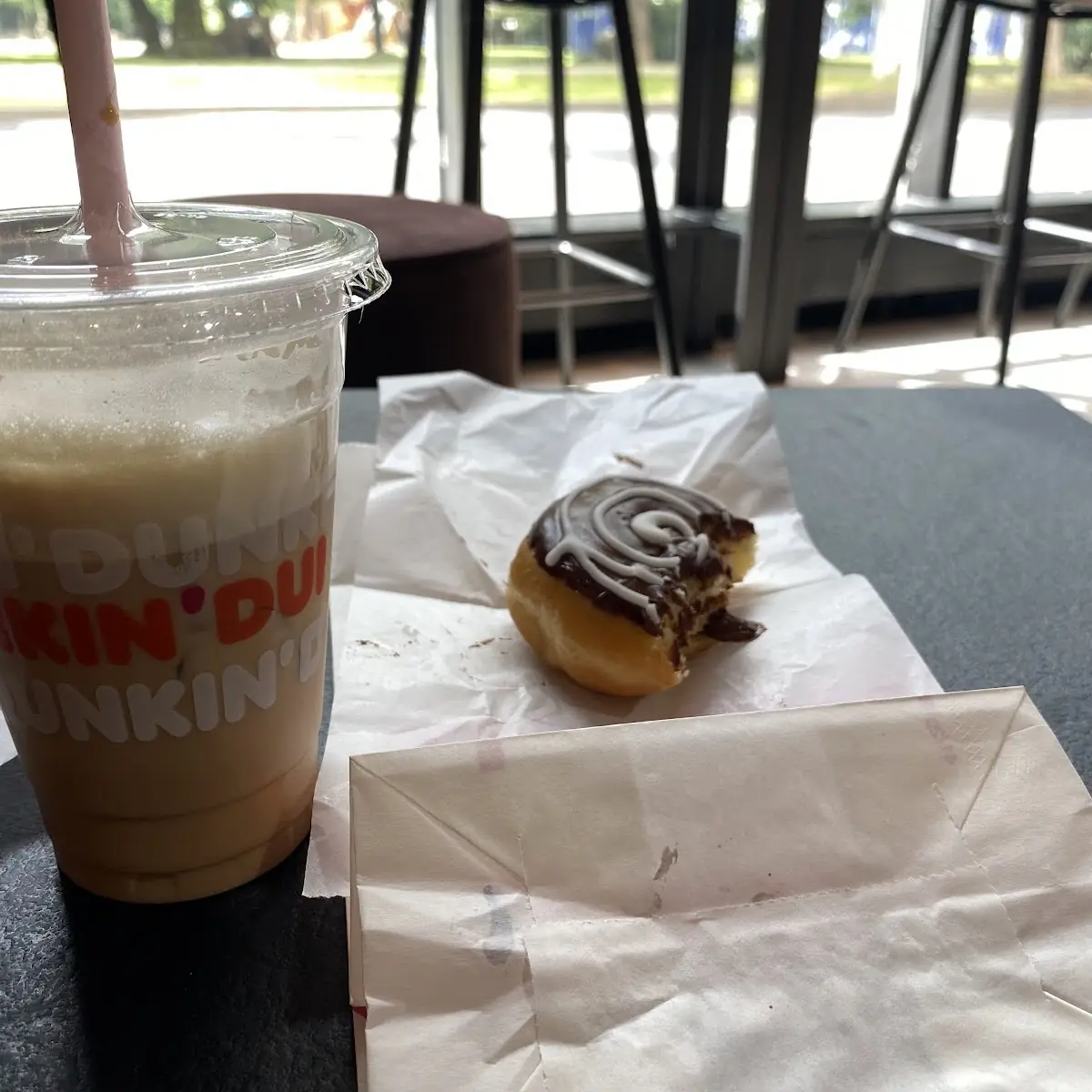 Donat Nuteella And Ice Latte