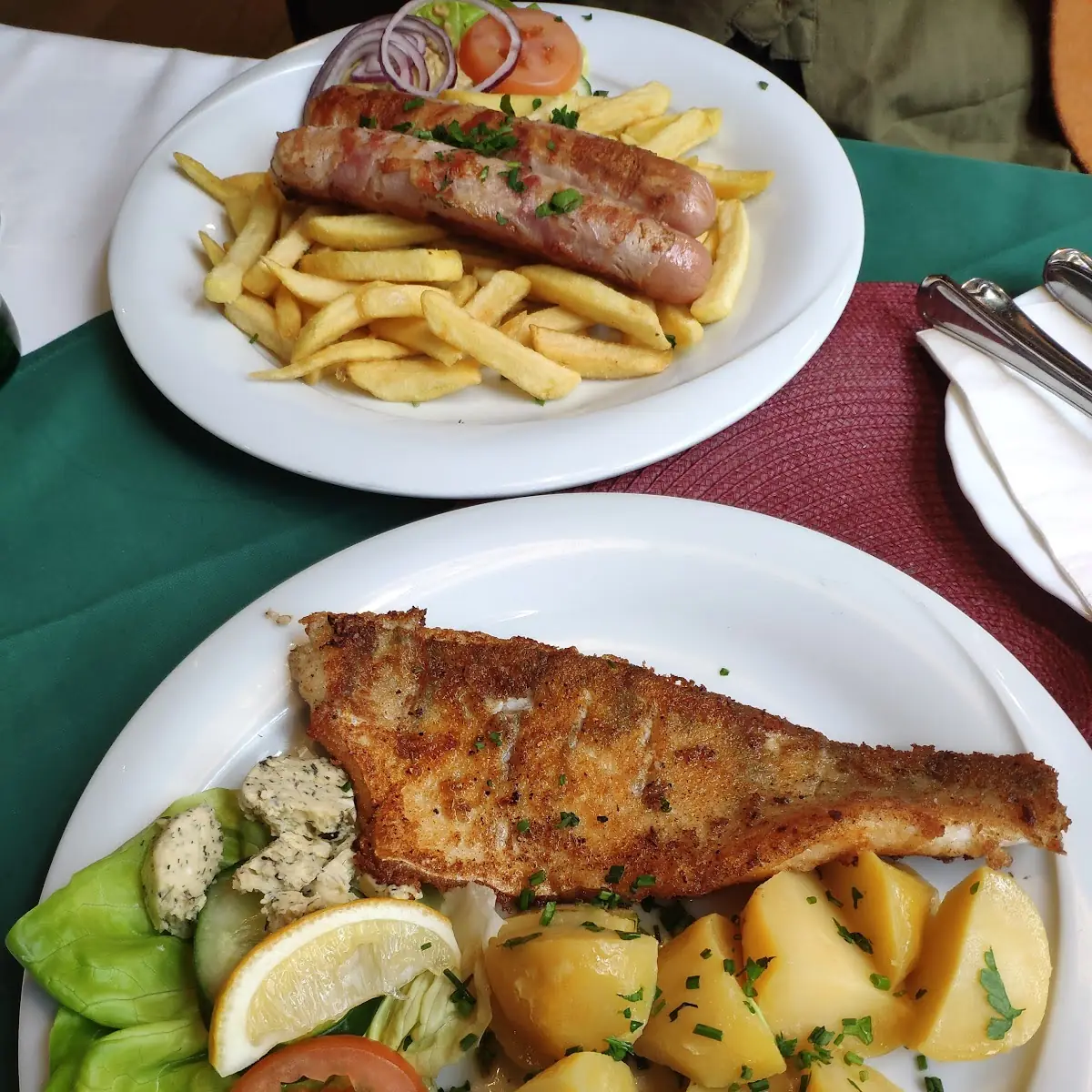 Gegrilltes Zanderfilet
