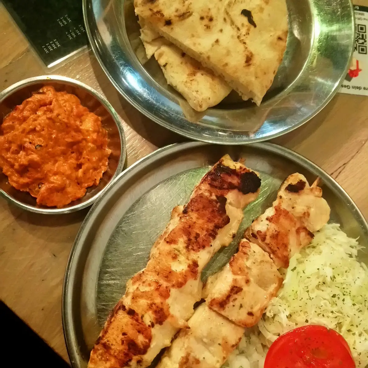 Hühnerspieß Mit Ajvar