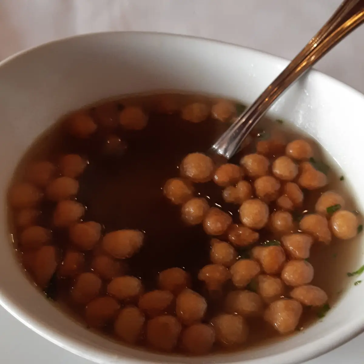 Backerbsensuppe
