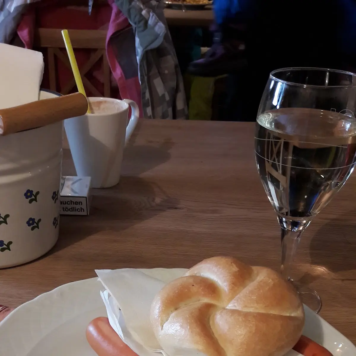 Bockwürste Mit Brötchen