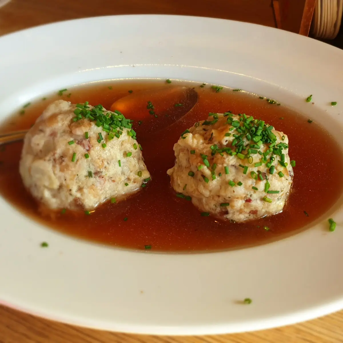 Speckknödelsuppe