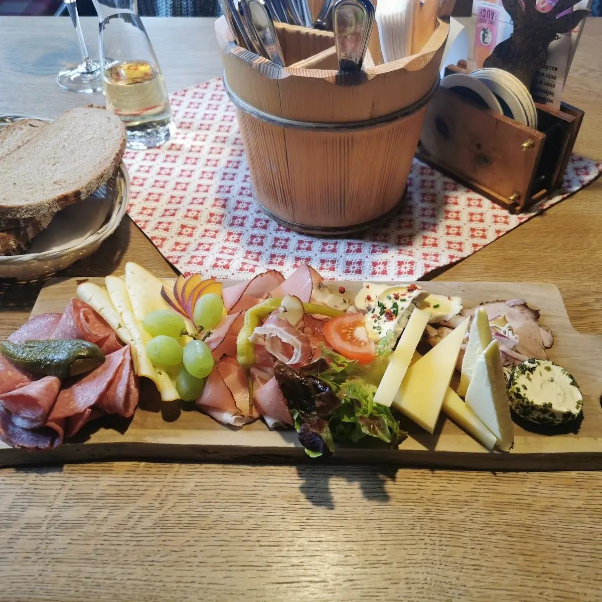 Speckplatte Und Käseplatte