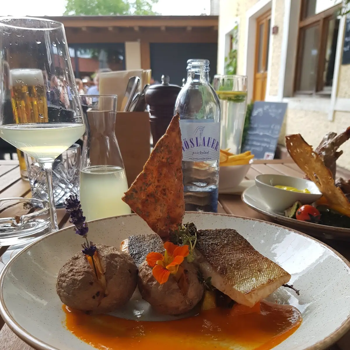 Gegriller Fisch