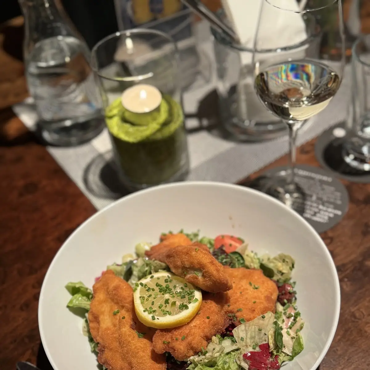 Backhendlsalat