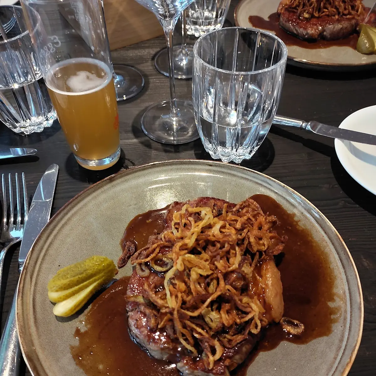 Zwiebelrostbraten