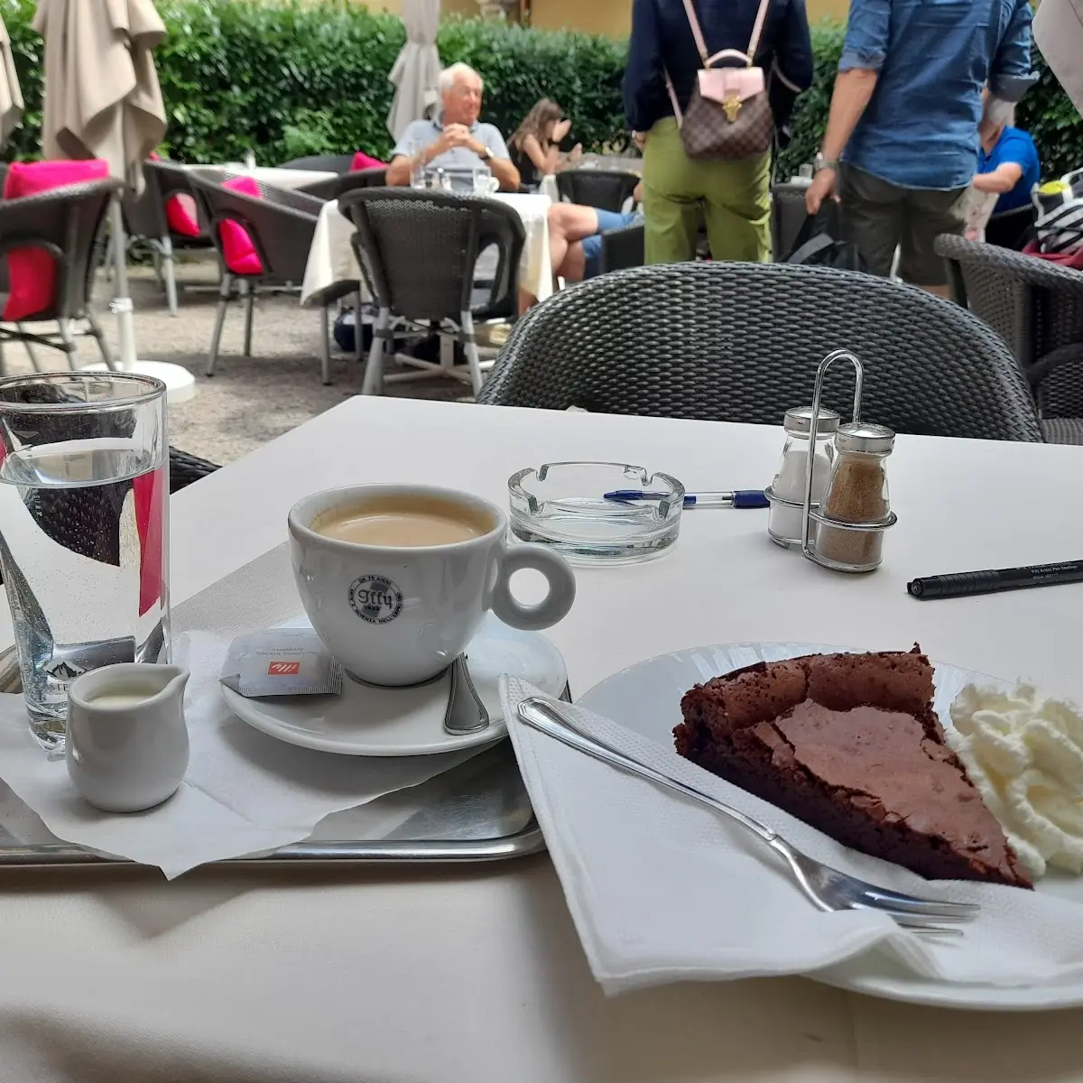 Schokoladenkuchen Verlängerter