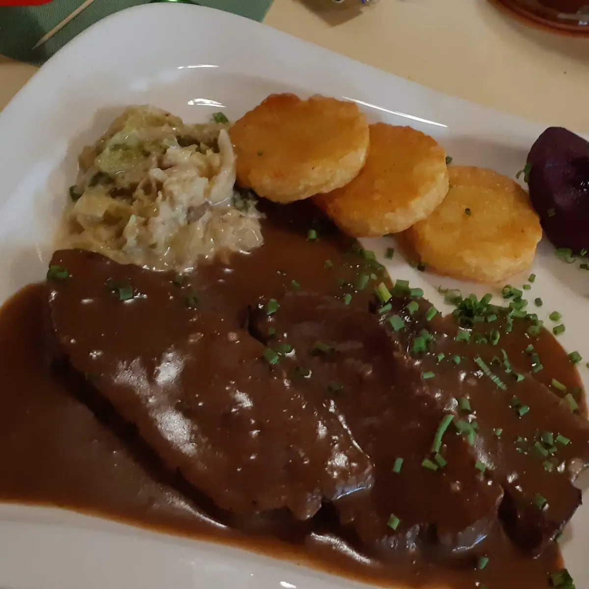Hirschbraten