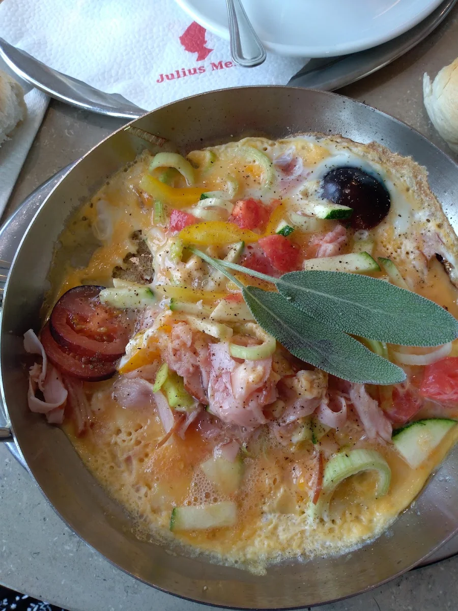 Eierspeisen Mit Schinken Und Kräuter