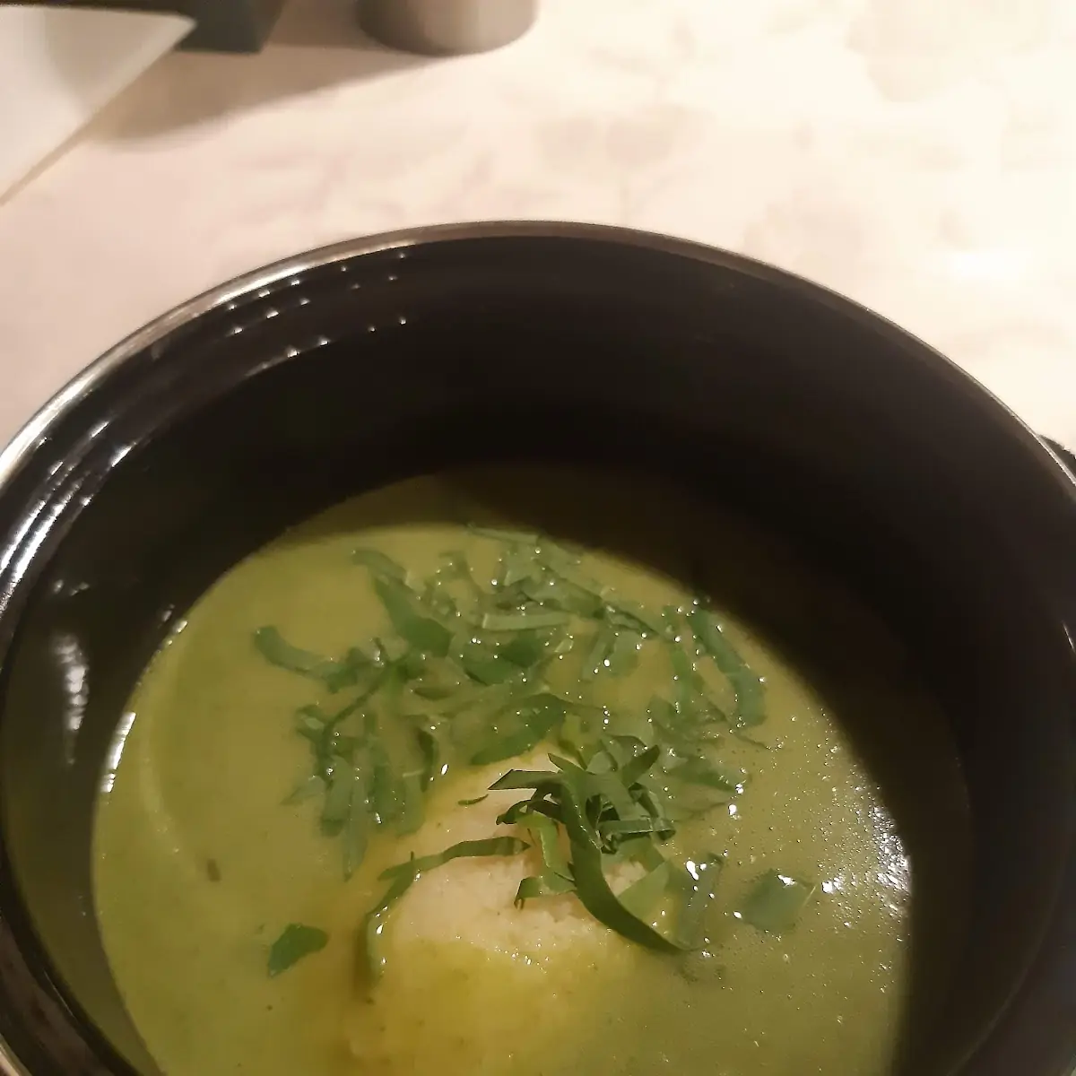 Bärlauchcremesuppe