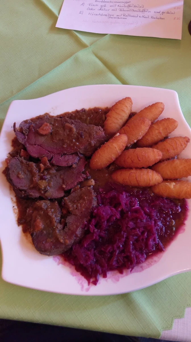 Hirschbraten