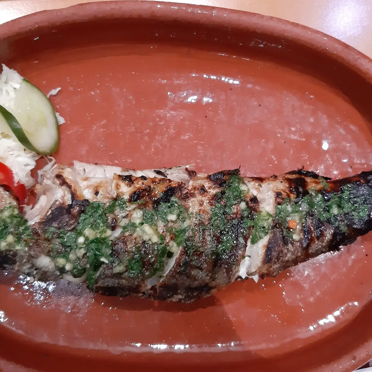 Gegrillte Forelle