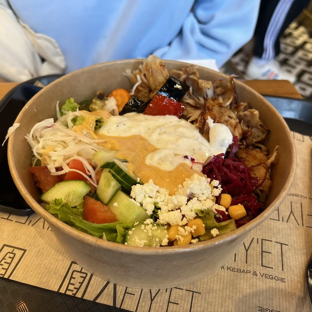 Bowl Doner Kebab Box