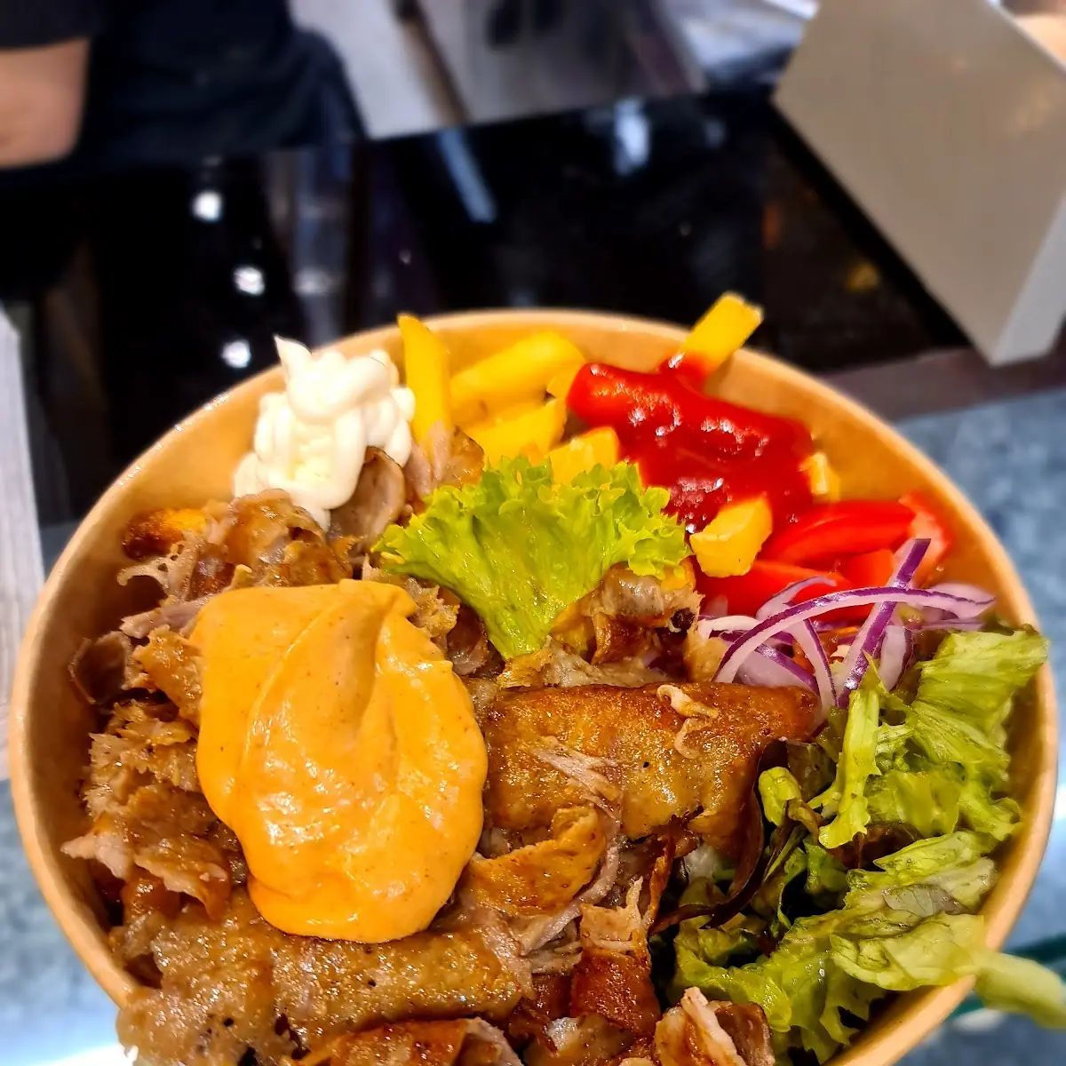 Chicken Döner Bowl