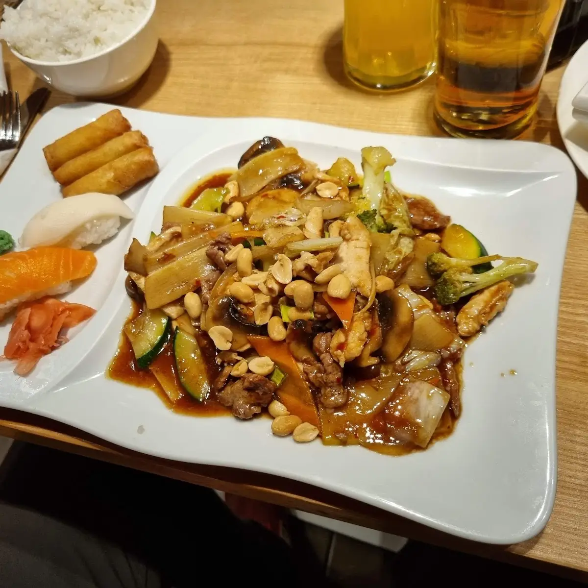 Szechuan Menü A9 Acht Schätze