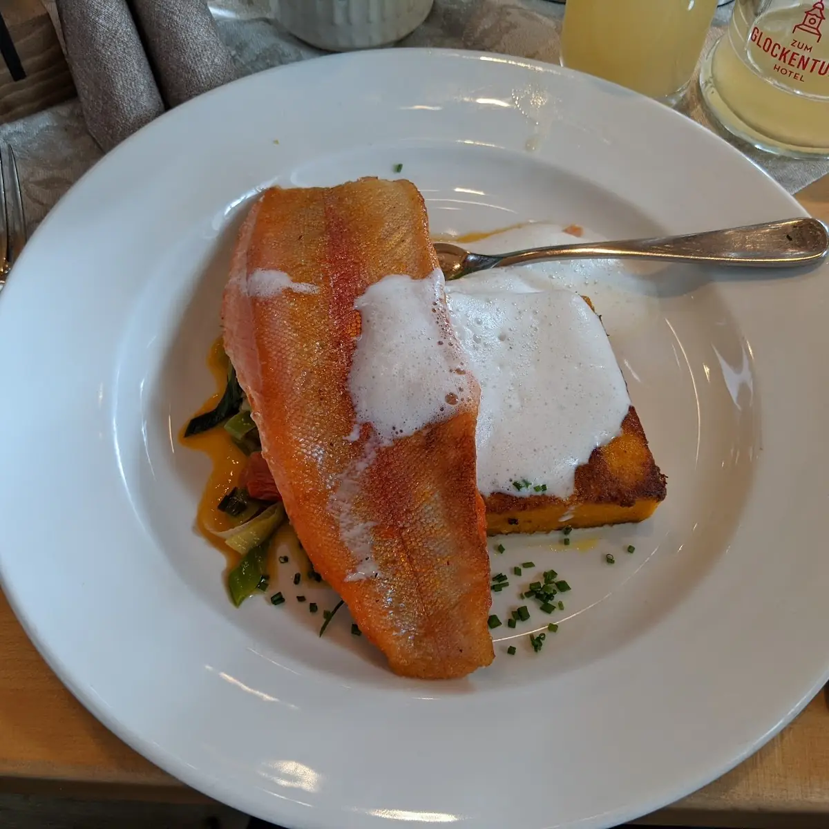 Gebratenes Türnitzer Goldforellenfilet