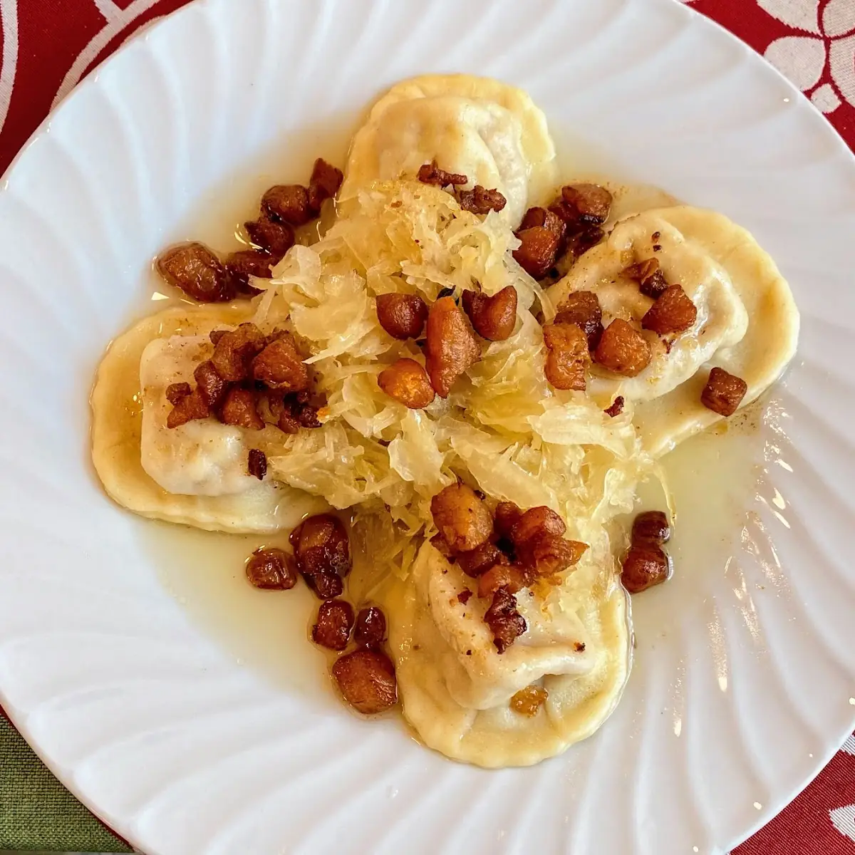 Fleischnudel Mit Sauerkraut