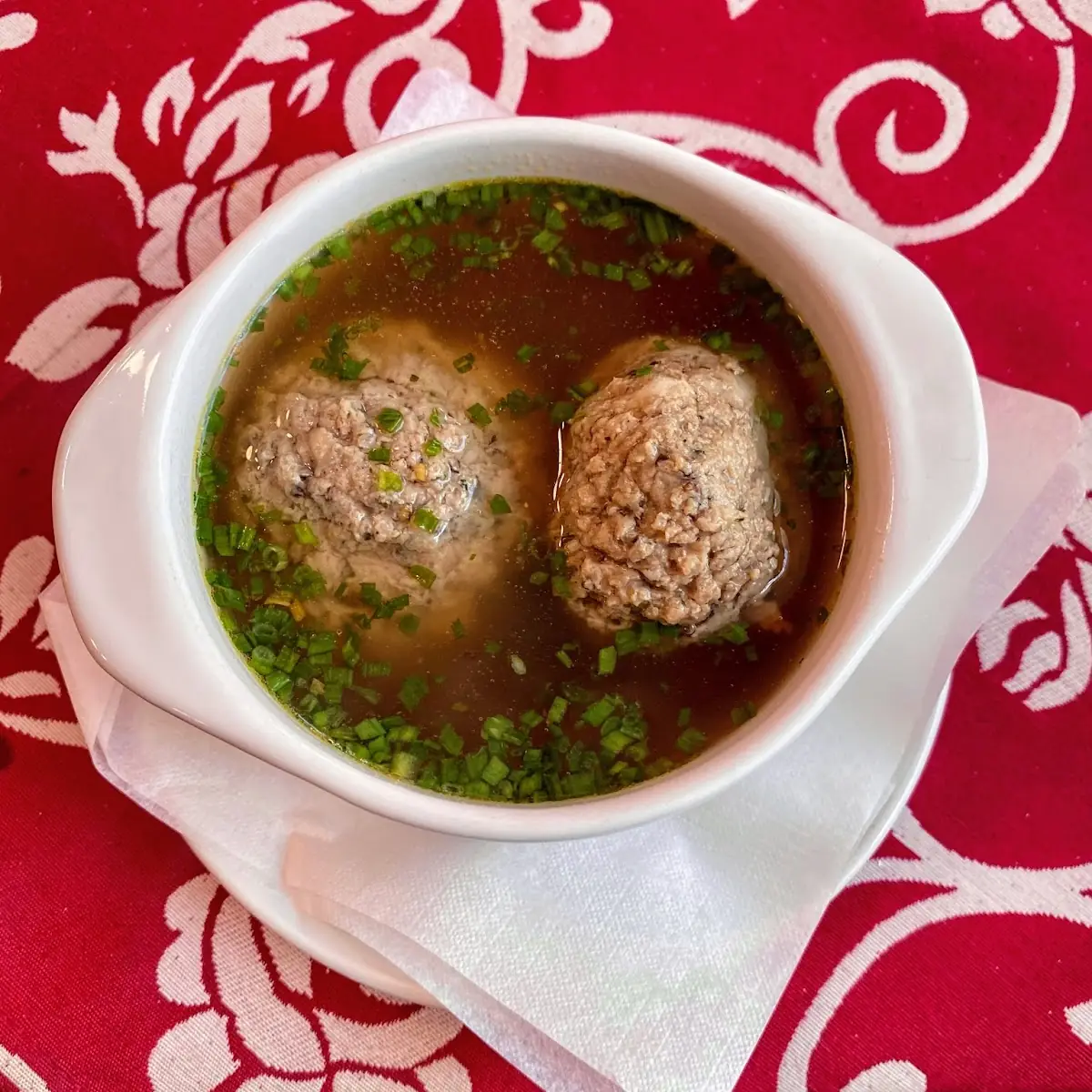 Leberknödelsuppe