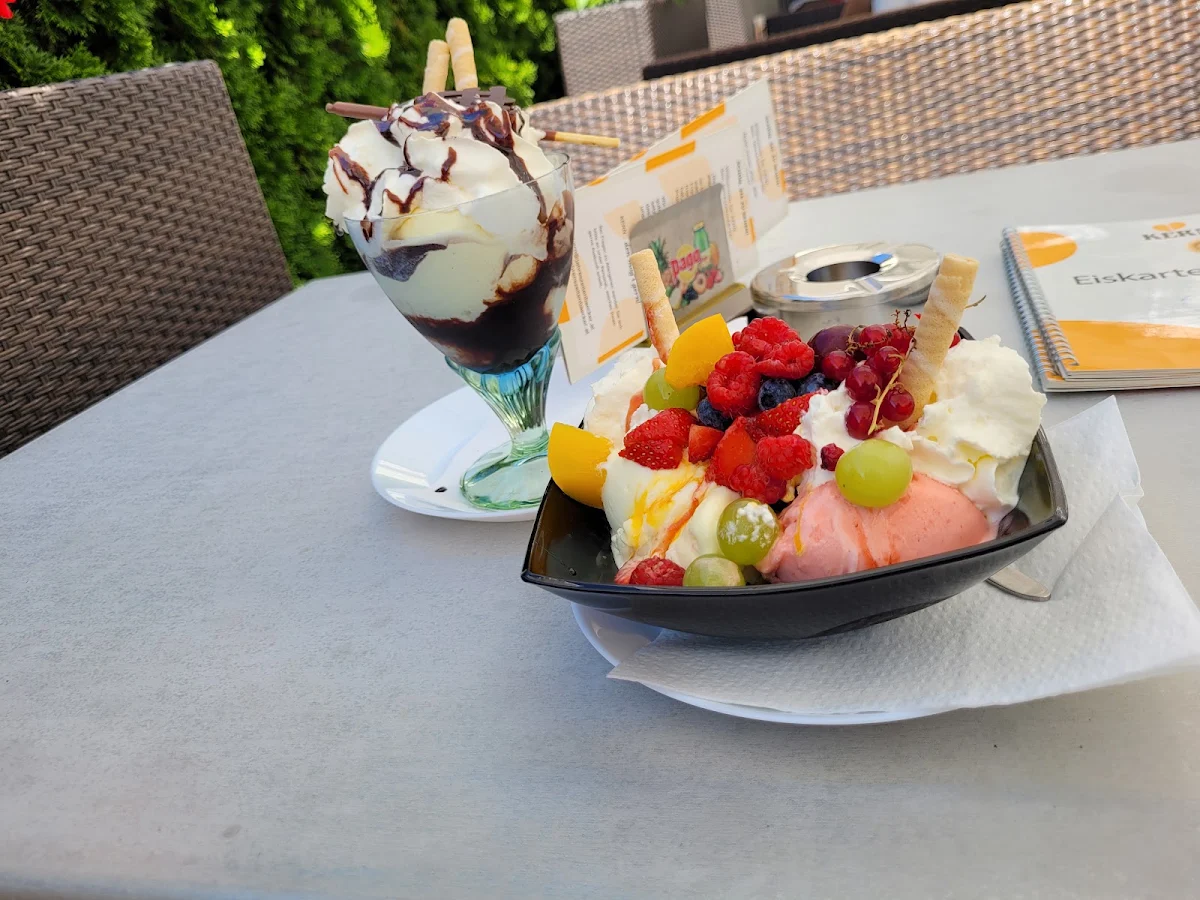 Coupe-dänemark Obstschale