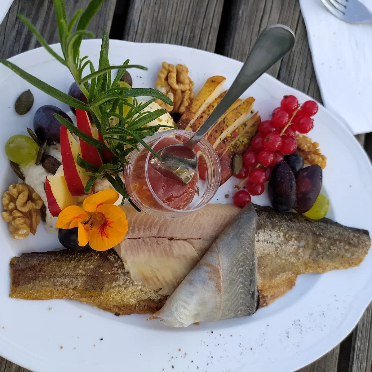 Geräucherte Forelle