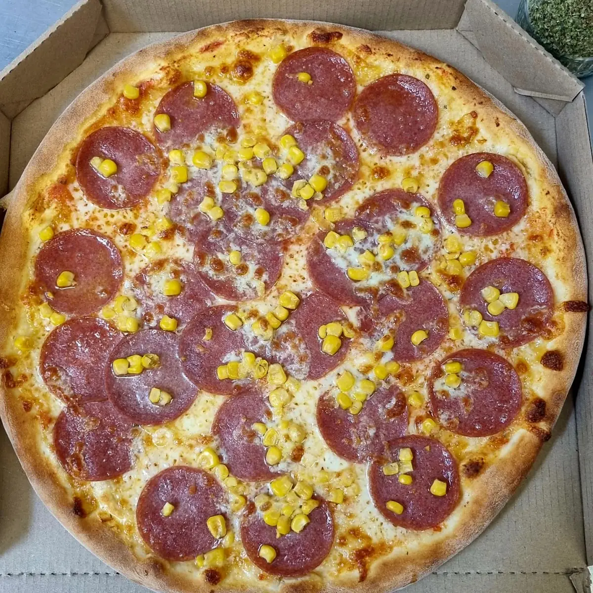 Salami Pizza