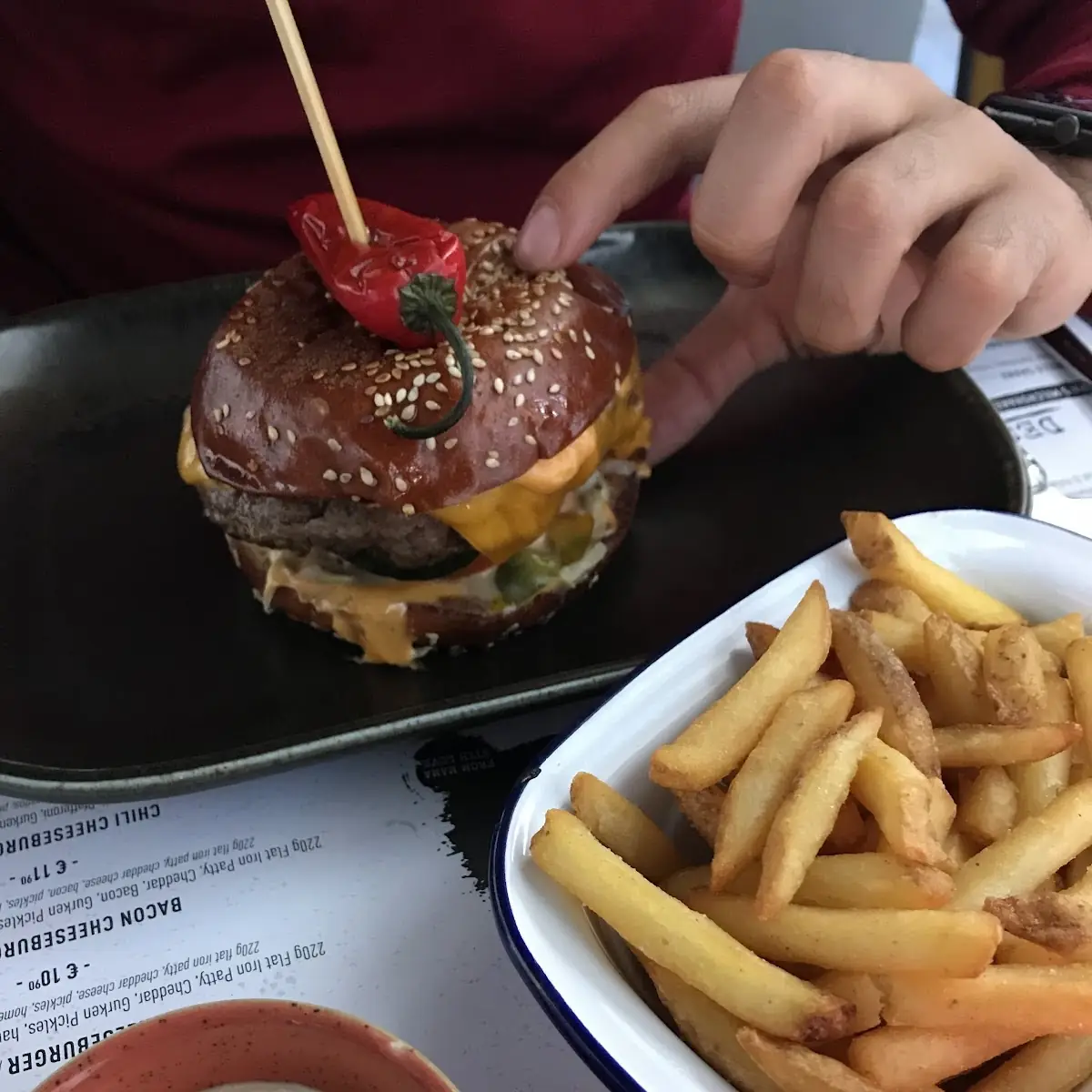 Chili Cheeseburger