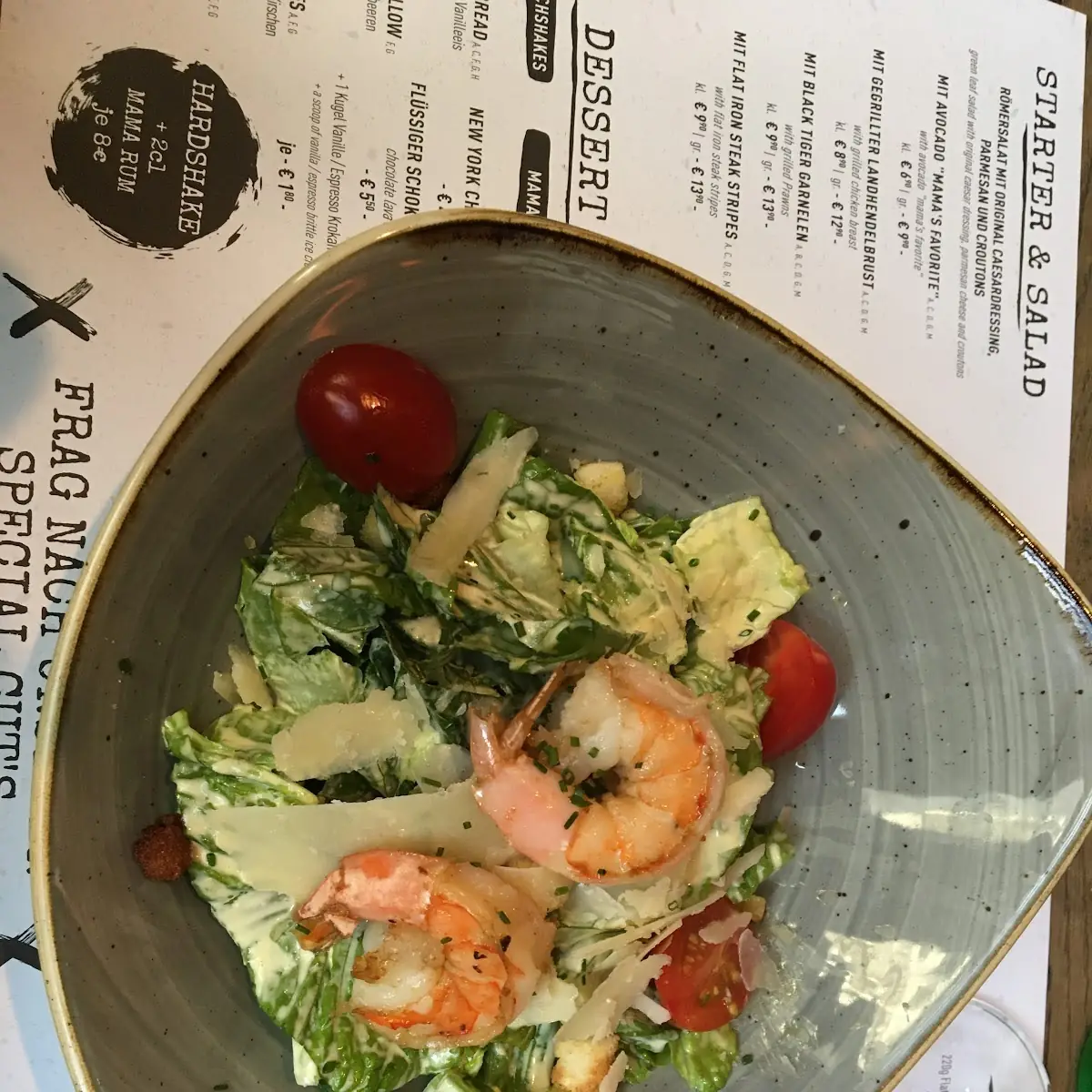 Salat Mit Garnelen