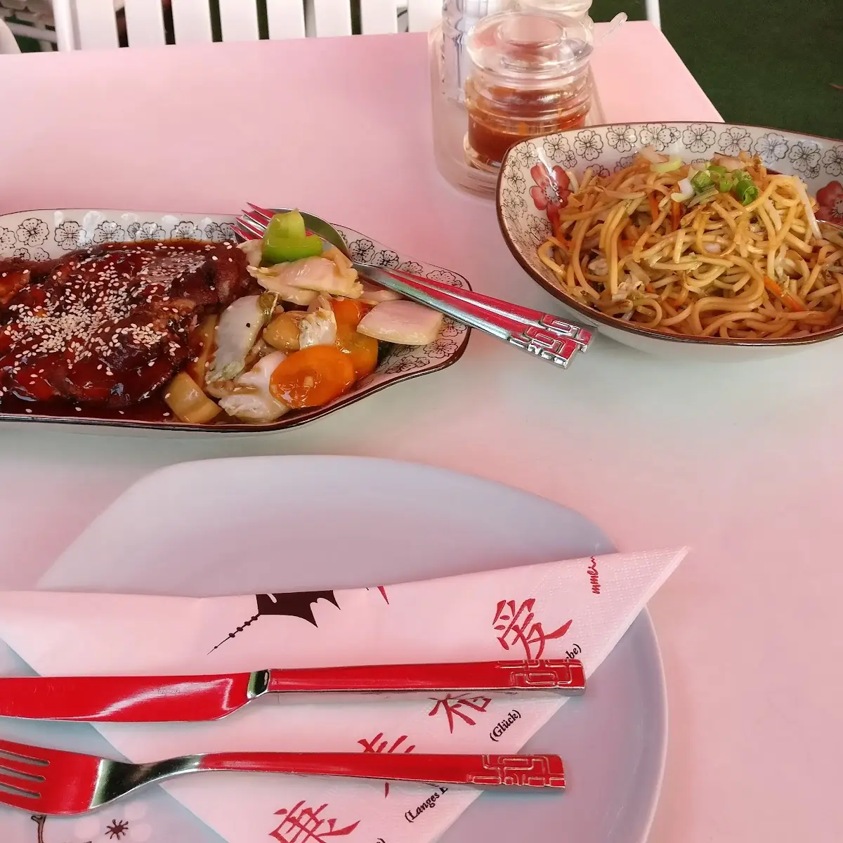 Knusprige Ente Teriyaki