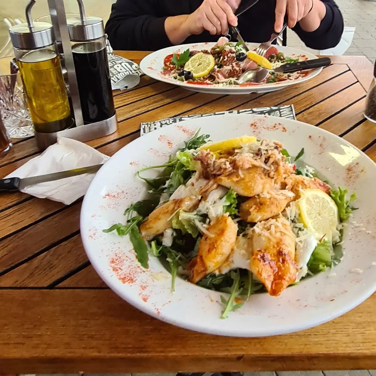 Cäsar Salat Mit Calamarie