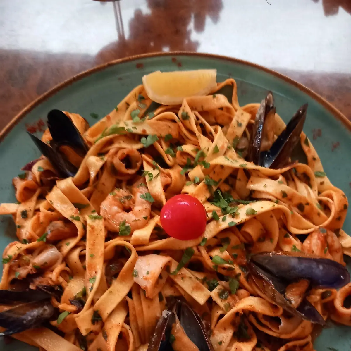 Tagatella Mit Meeresfrüchte