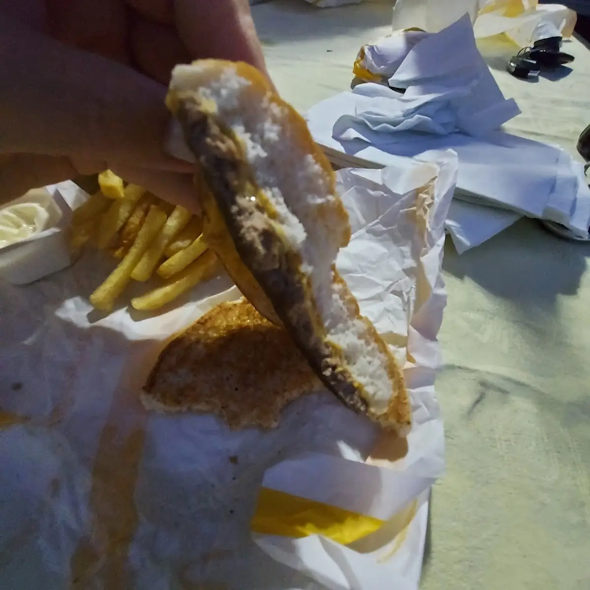 Das Solte Cheeseburger Sein Ist Keider Ohne Käse Weill Sie Vergessen Haben