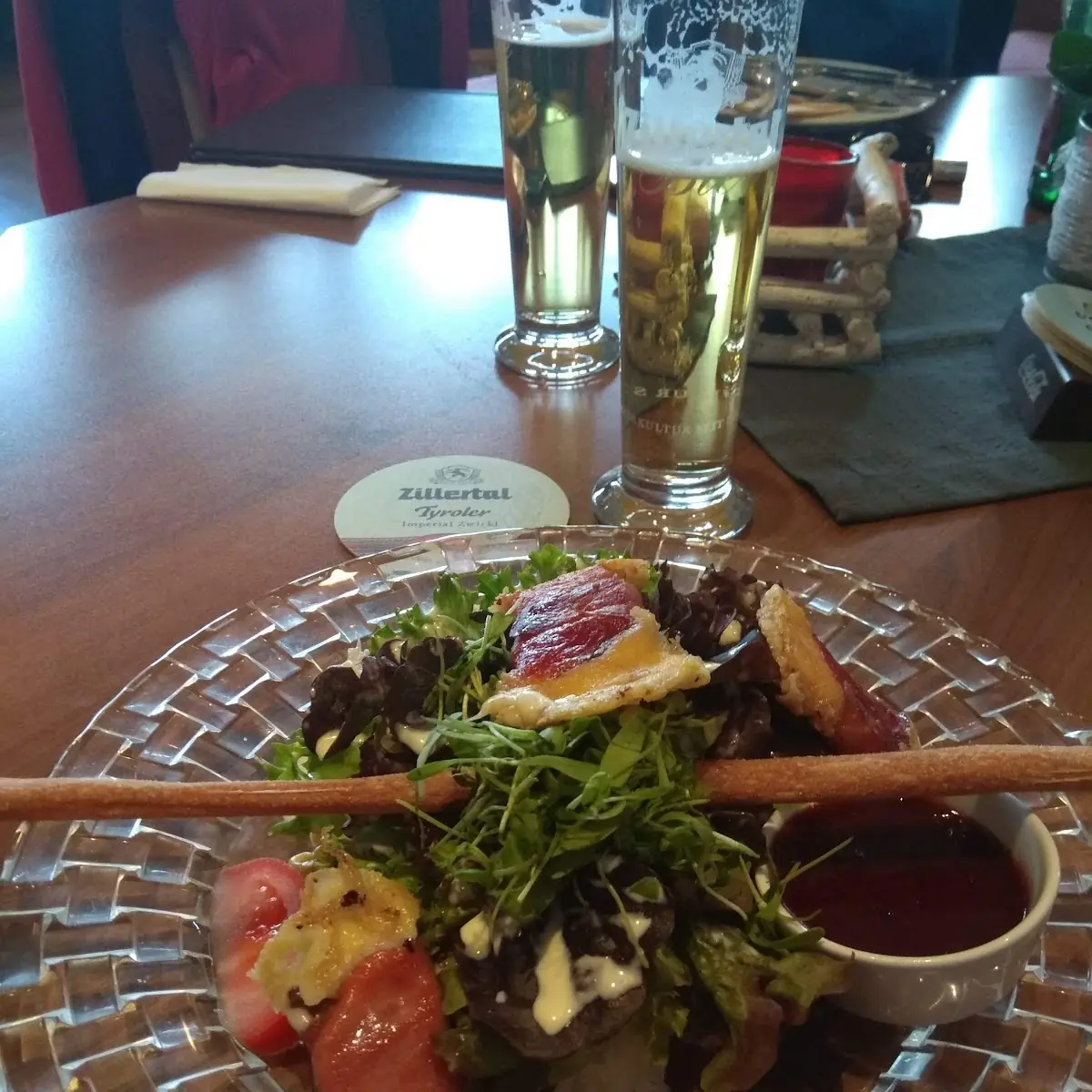 Tiroler Schafkäse Im Prosciuttomantel