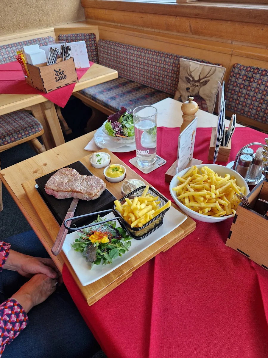 Heißer Stein Rindersteak