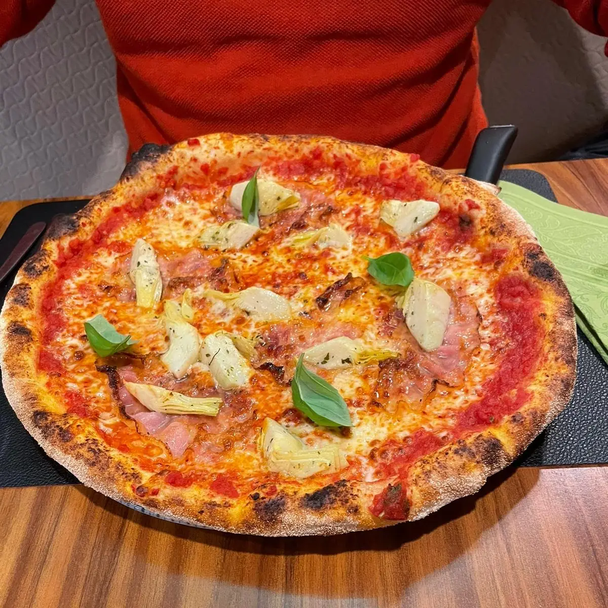 Pizza Cotto Funghi