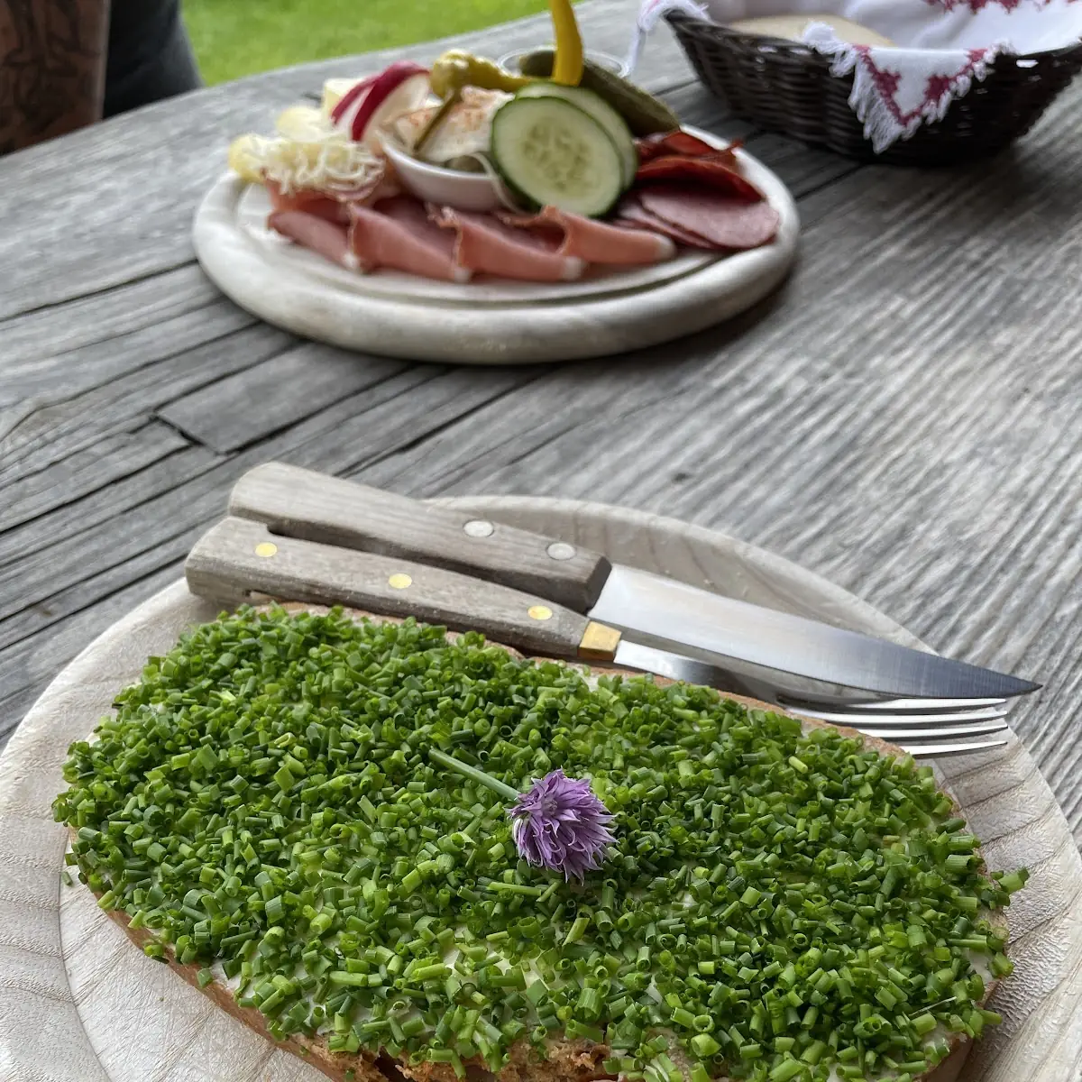 Schnittlauchbrot
